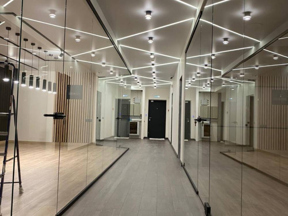 Монтаж освещения потолка в Королёве
